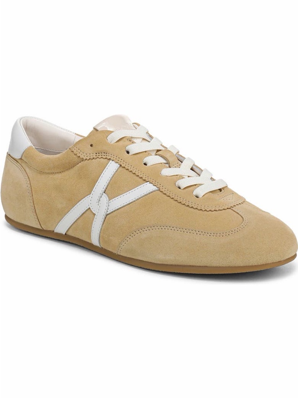 NWOB VERONICA BEARD Riviera Sneakers Chamomile Suede Womenโs Size 9